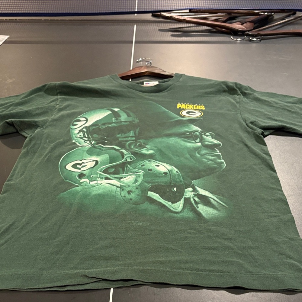Green Bay Packers men's pro player large T-shirt 1997 vintage